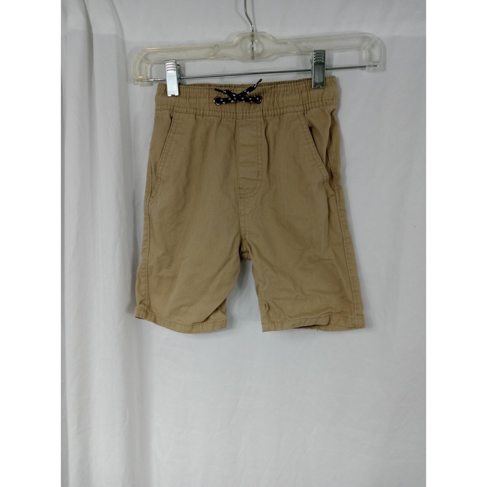 Canyon Club Flat Front Drawstring Shorts Beige Boys Sz 6 - Picture 1 of 12